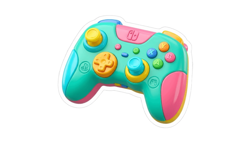 Gaming controller illustration representing gaming creators on StageTown